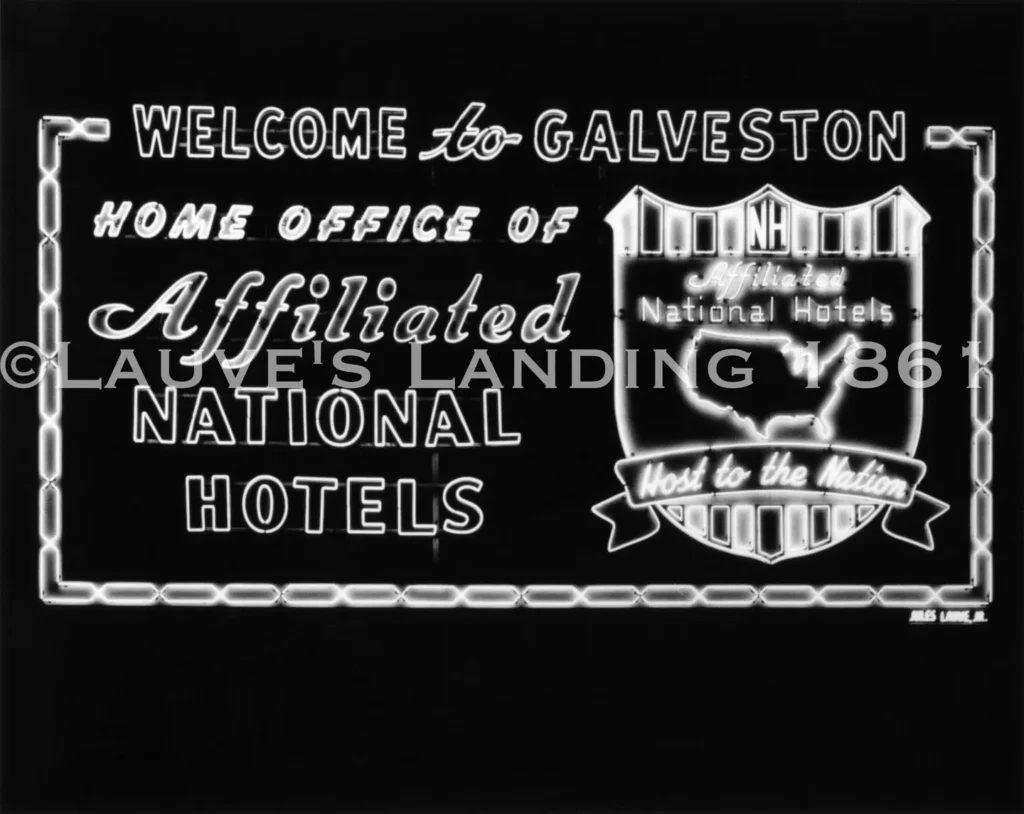 Galveston welcome sign