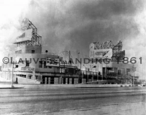 Pier establishments and signages