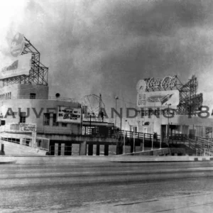 Pier establishments and signages