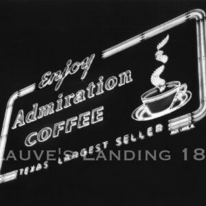 Admiration Coffee neon sign