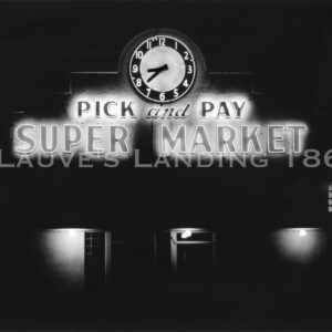 Pick and Pay Supermarket neon sign